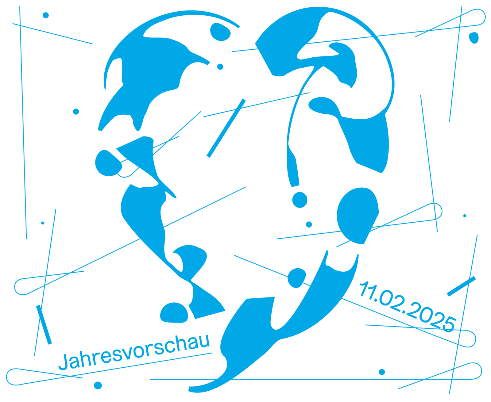  JAHRESVORSCHAU 2025 – Kunstmuseum Bochum Illustration 