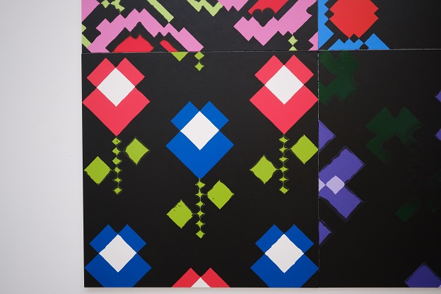 Karina Bisch "Les Fleurs Diagonales" (c) VG Bild, Bonn, 2023, Foto: Ana Maria Sales Prado